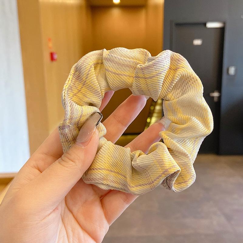 Korean JK College Style Hair Accessories Set: Cute Hair Ring, Headband, Rubber Band, and Large Intestine Hair Rope