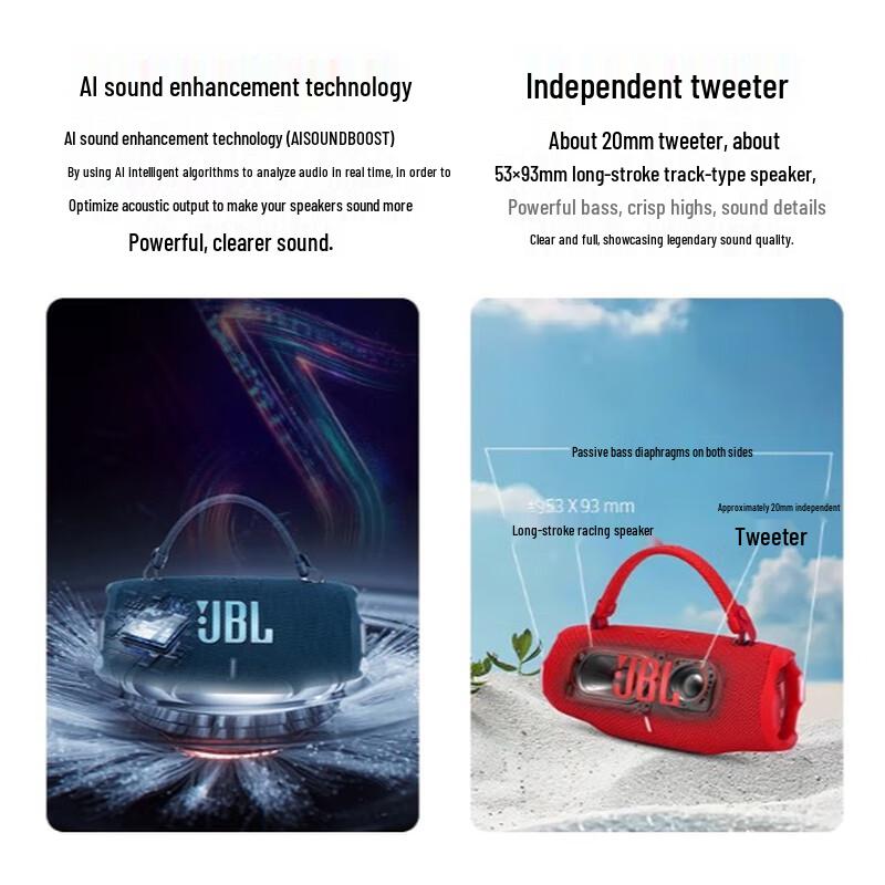 JBL Charge 6 Portable Bluetooth Speaker