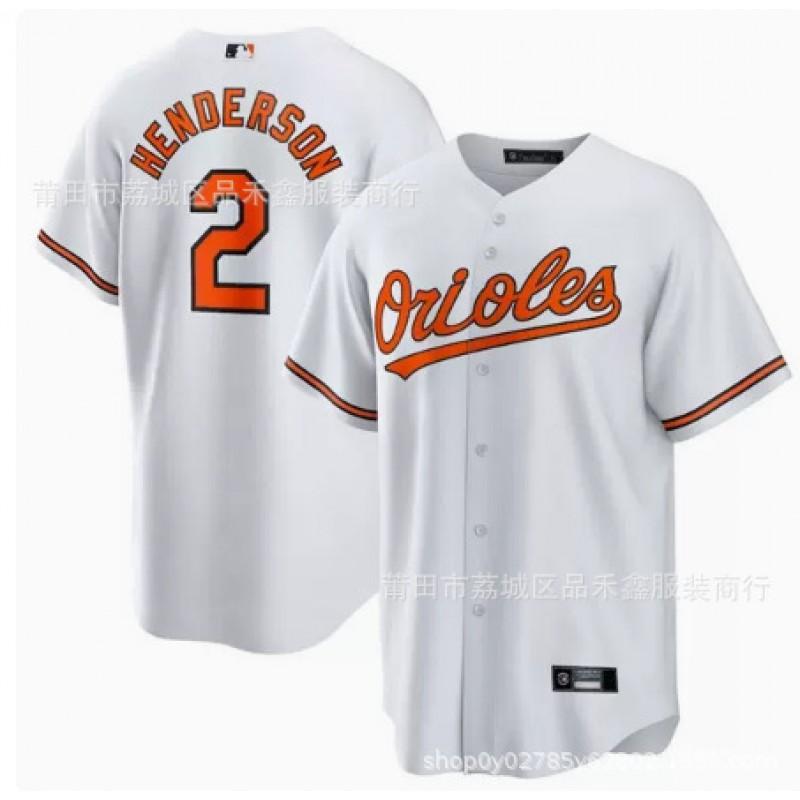 Mens Cotton Basketball Jersey Custom Number 7 Holliday 2 Henderson Baltimore Orioles Style
