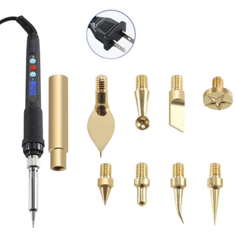 Heiß einsetzbare Mutter Eisen Spitze Heißschmelz-Heiß-Set-Einsatzwerkzeug für Voron 2.4/MK4 Lötspitze 3D-Druck Modifizieren Veredeln