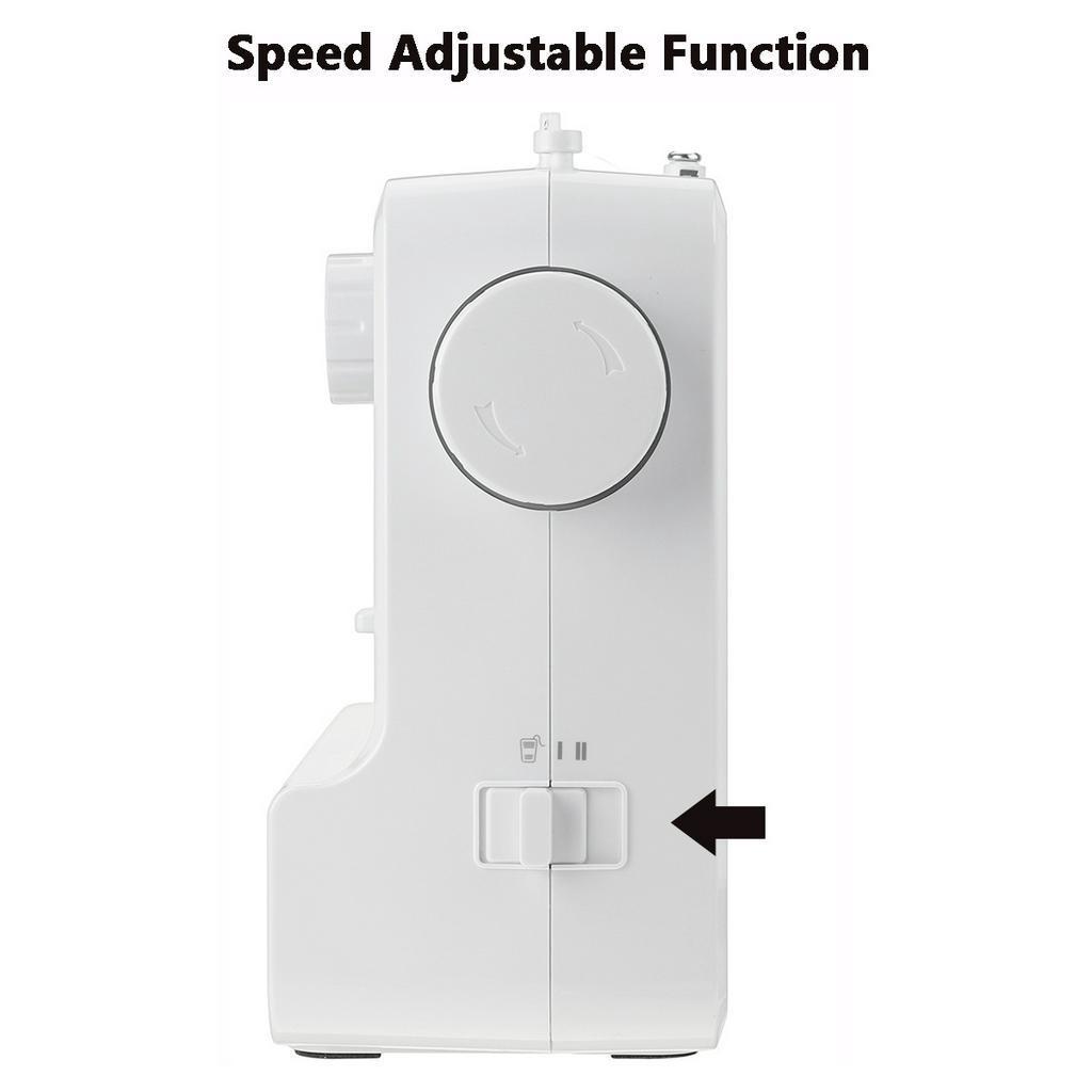 DIY 12 Stitches 11.61''x5.11''x10.03'' Household Tailor Clothes Mini Desktop Electric Sewing Machine
