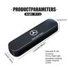 AABCS1 Car Logo Temporary Parking Card ABS Phone Number Card Plate Auto Accessories For Benz AMG Exclusive A C E R V Class CLA CLS C180