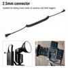 2.5mm To Male Flash PC Sync Cable Cord with Screw Lock Extended Coiled Wire Flash Sync Cord Flash Sync Cable Flash PC Sync Cable