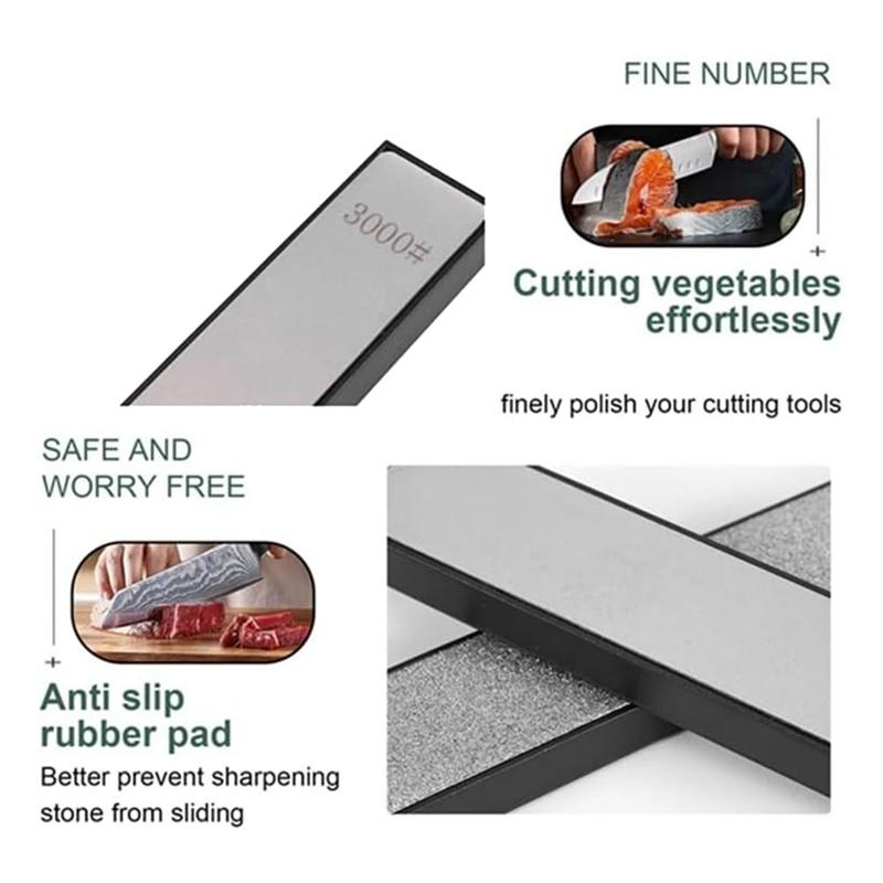 

Fresh Multi-Purpose Fixed Angle Sharpener 4PCS Diamond Stones Grinding Blade Outdoor Sharpener Making Correction Stones