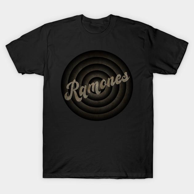 

Men Black Print T-shirt Ramones No-Cut Transfer Paper Print Cotton Tshirt M чорний