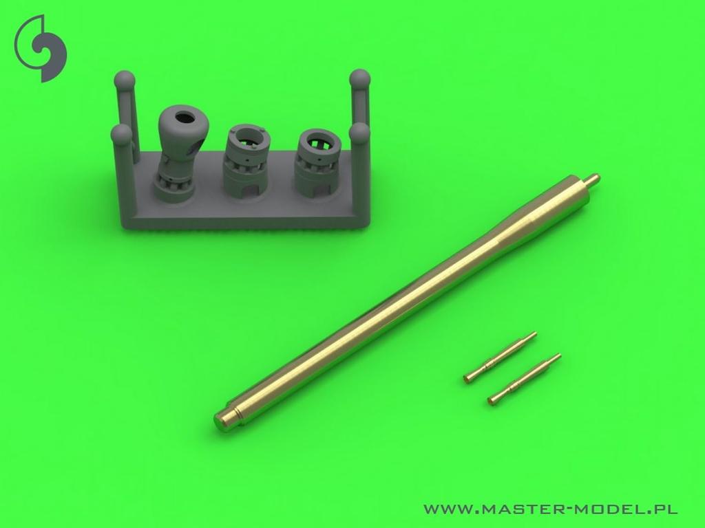 Master Model WW2 British QF 75mm Barrel Besa Machine Gun Centaur Plastic Model Parts 1/72 & (for Mk.III/Cromwell Mk.IV/VII/Churchill Mk.VI/VII)