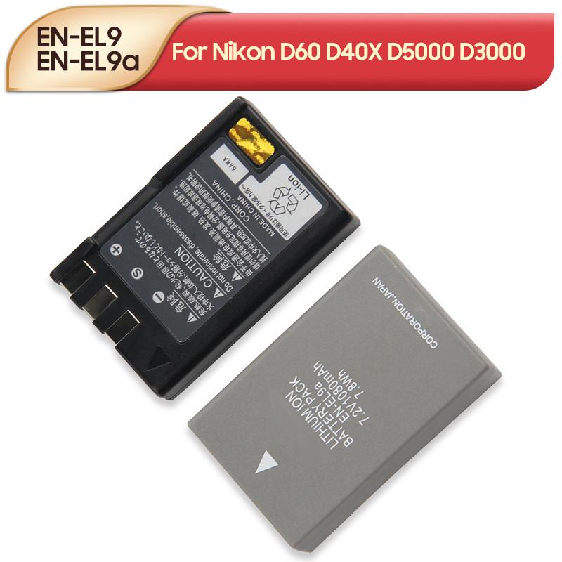 EN-EL9 EN-EL9A Replacement Camera Battery For Nikon D60 D40X D5000 D3000