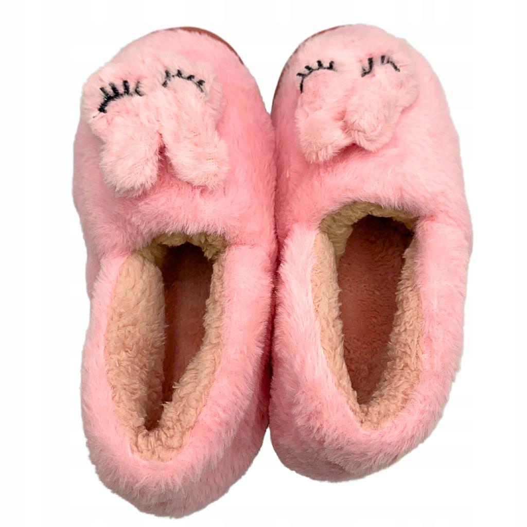 Winter Slippers Rabbit Bunny Women's Children's Warm Slippers S. 38-39