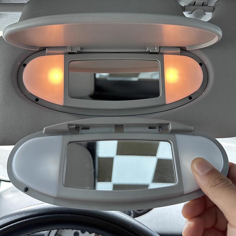 MINI Car Sunshade Panel Vanity Mirror Cover Replacement Sun Visor Part Prevent Glare For Daily and Long Road Travel