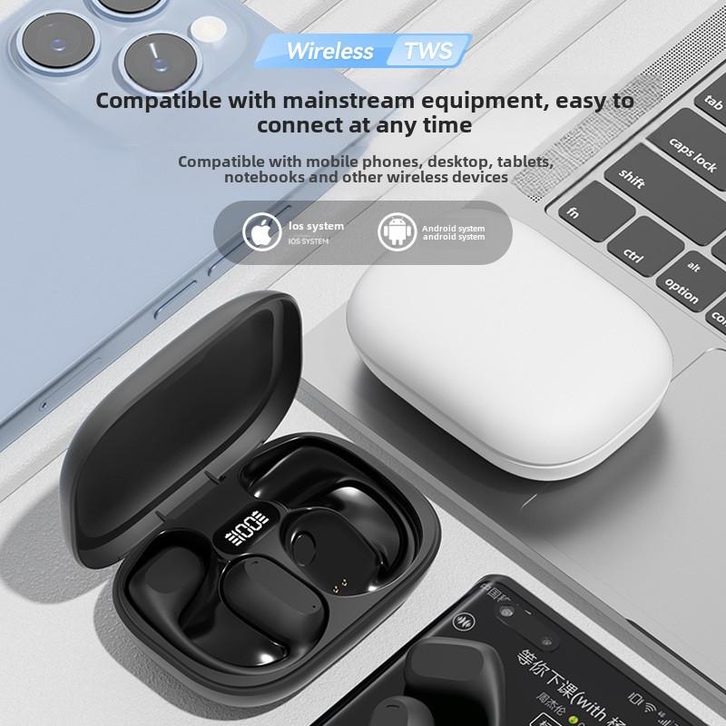 The New Wireless Bluetooth Headset Is A Running Noise-cancelling Headset Without Bone Conduction