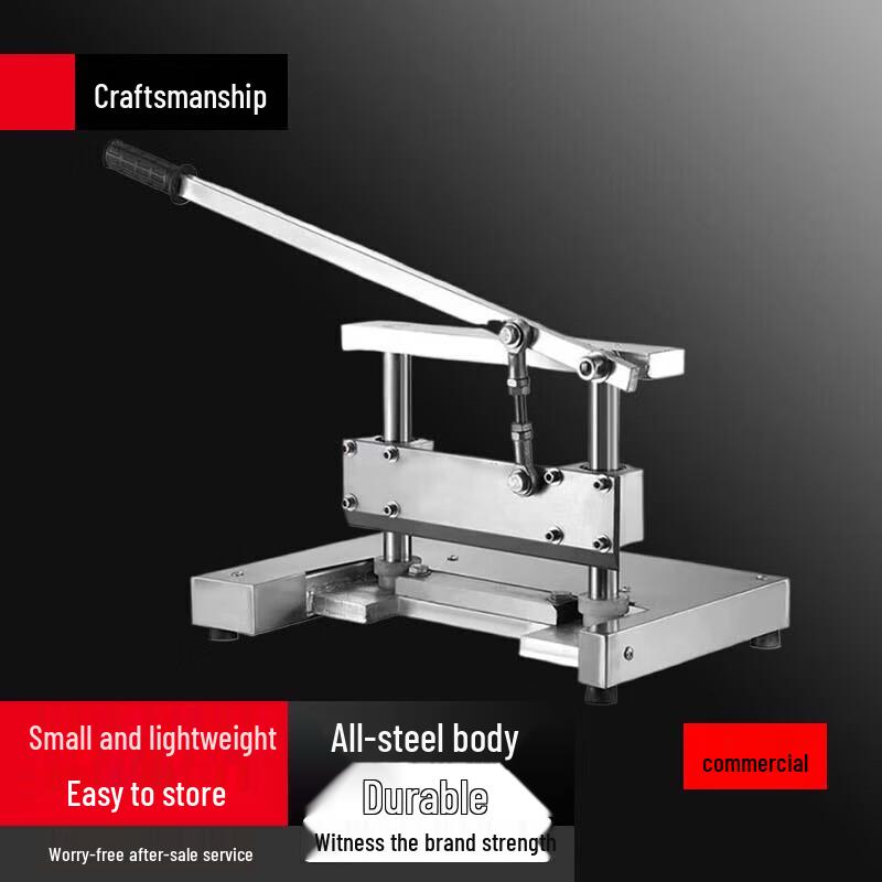 Commercial Manual Stainless Steel Bone Chopper светло-серый