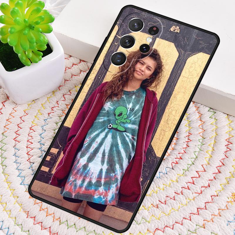 American TV Series Euphoria soft Phone Case for Samsung Galaxy note 10 pro S26 Ultra S23 S24 FE S25 S21 S22 PLUS shockproof Cove