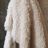 Soft Simulation Feather Fringe Tassel Fabric for DIY Handmade Background Decor Stage Costume Coat Dress Designer Sewing Material