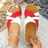 Summer Women Wedge Sandals Premium Orthopedic Open Toe Sandals Vintage Anti-slip Leather Casual Shoes for Women