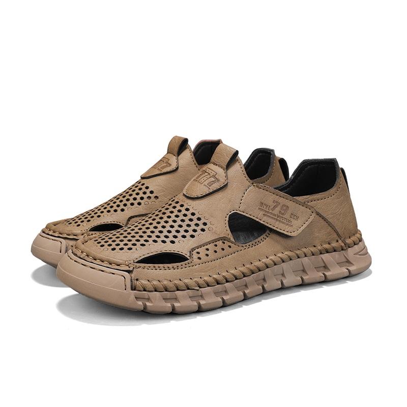 Scarpe Casual Estive da Uomo Sandali Taglia Grande per Uomo Sandali da Uomo in Pelle