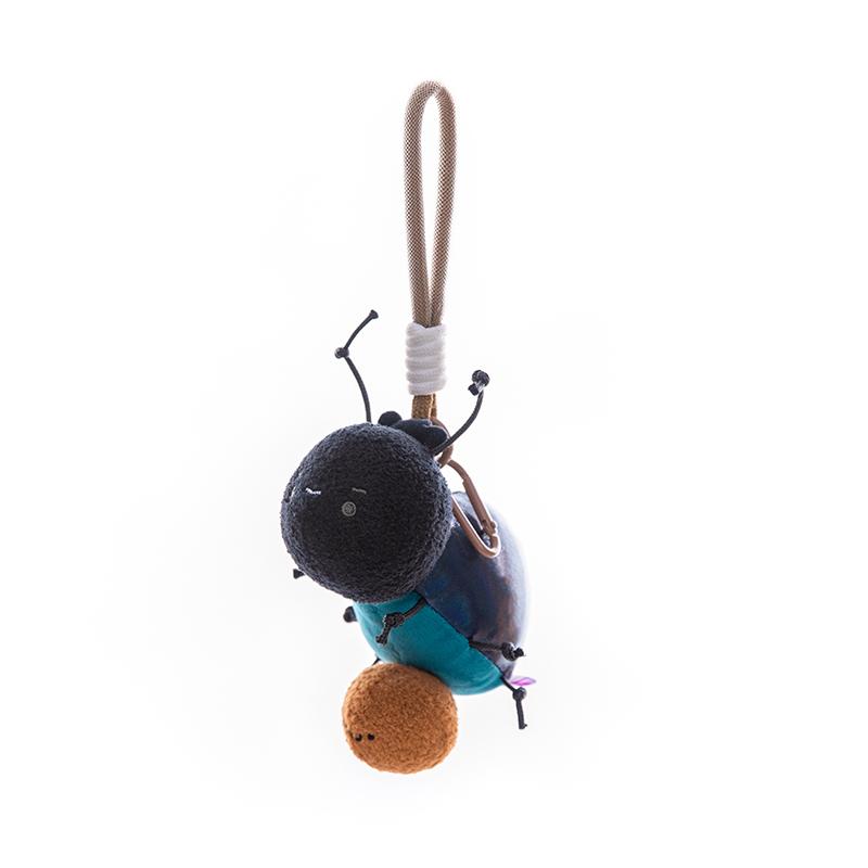 Nieuw Mini Bug Pluche Insect Speelgoed Schattige Kakkerlak Lieveheersbeestje Spin Mier mestkever Bidsprinkhaan Vuurvliegje Huisvlieg Mug Vlinder Pop 12cm pendant