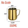911ML Stainless Steel Pitcher Coffee Frothing Jug Pull Flower Cup Cappuccino Milk Pot Espresso Cup Latte Art Milk Frother Jugs