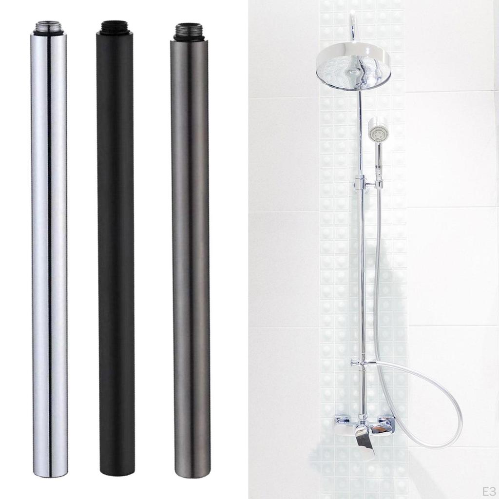 Shower Extension Arm Rod Heighten Pipe Bar