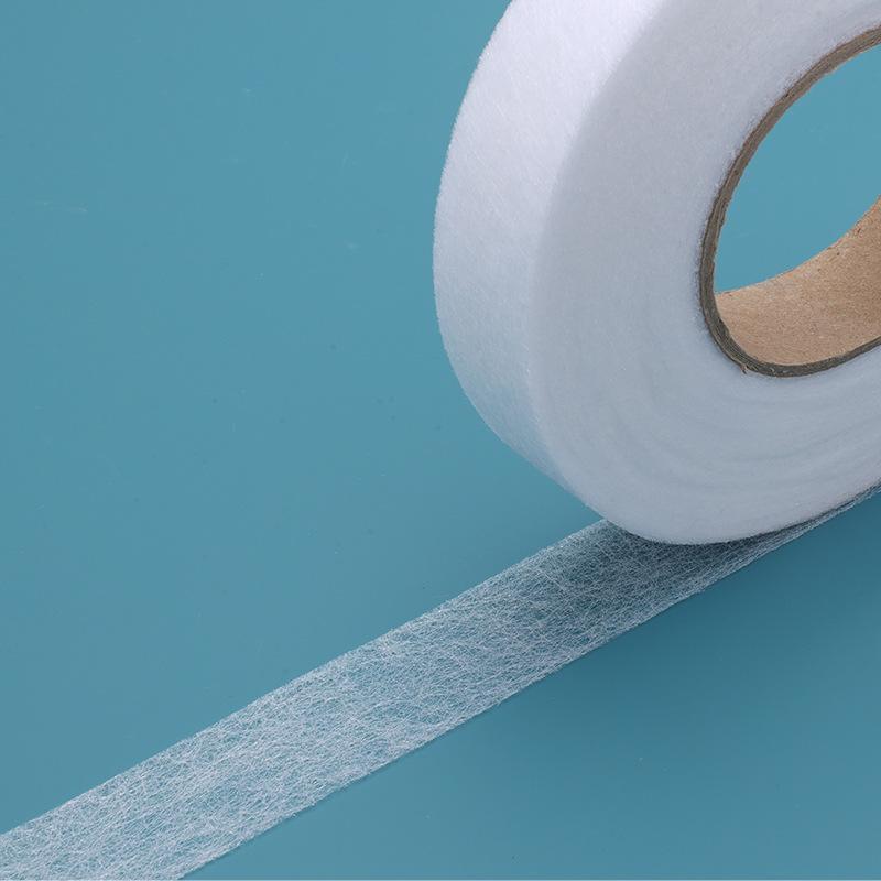 Clear Double-Sided Fusible Adhesive Tape for Clothing Hems and Non-Woven Interlining