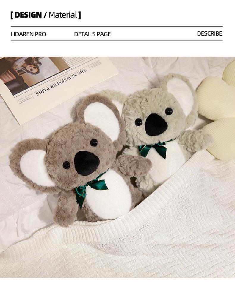 Large Adorable Koala Plush Toy - Sloth Doll Sleeping Hug Pillow for Girls