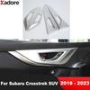 Car Ide Inner Door Handle Bowl Panel Cover Trim For Subaru Crosstrek SUV 2018- Matte Interior Accessories