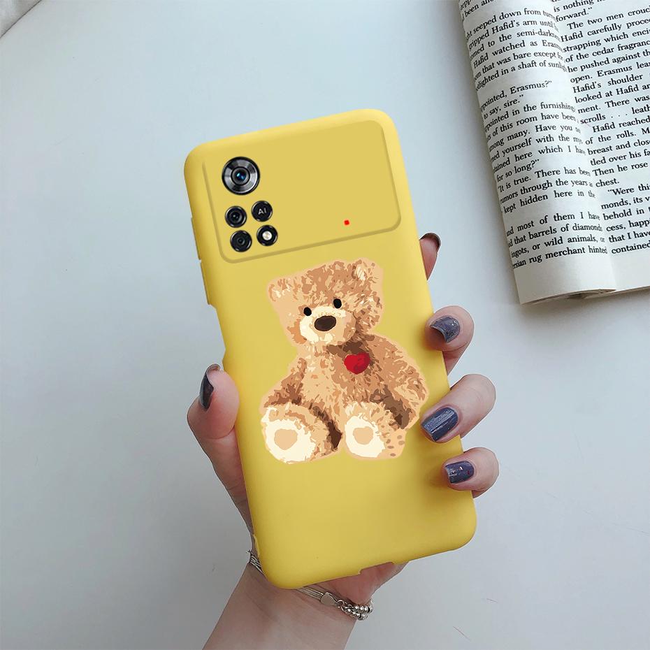 For Xiaomi Poco X4 Pro 5G Case Cute Cartoon Back Cover Soft Silicone Phone Case For Xiaomi Poco X4 X 4 PocoX4 Pro X4Pro 5G Funda