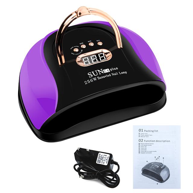 

Сушилка для ногтей УФ-светодиодная лампа Лампа для ногтей для отверждения всех гелей 57/36/18 Светодиодная УФ-сушилка с 4 таймерами Профессиональная лампа для дизайна ногтей в домашнем салоне