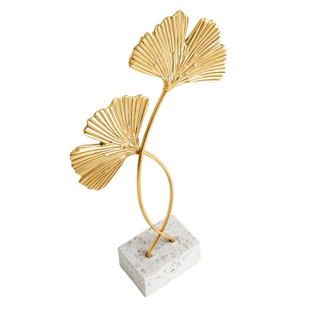 Golden Nordic Style Metal Tabletop Decor  Shop Counter Layout Decor