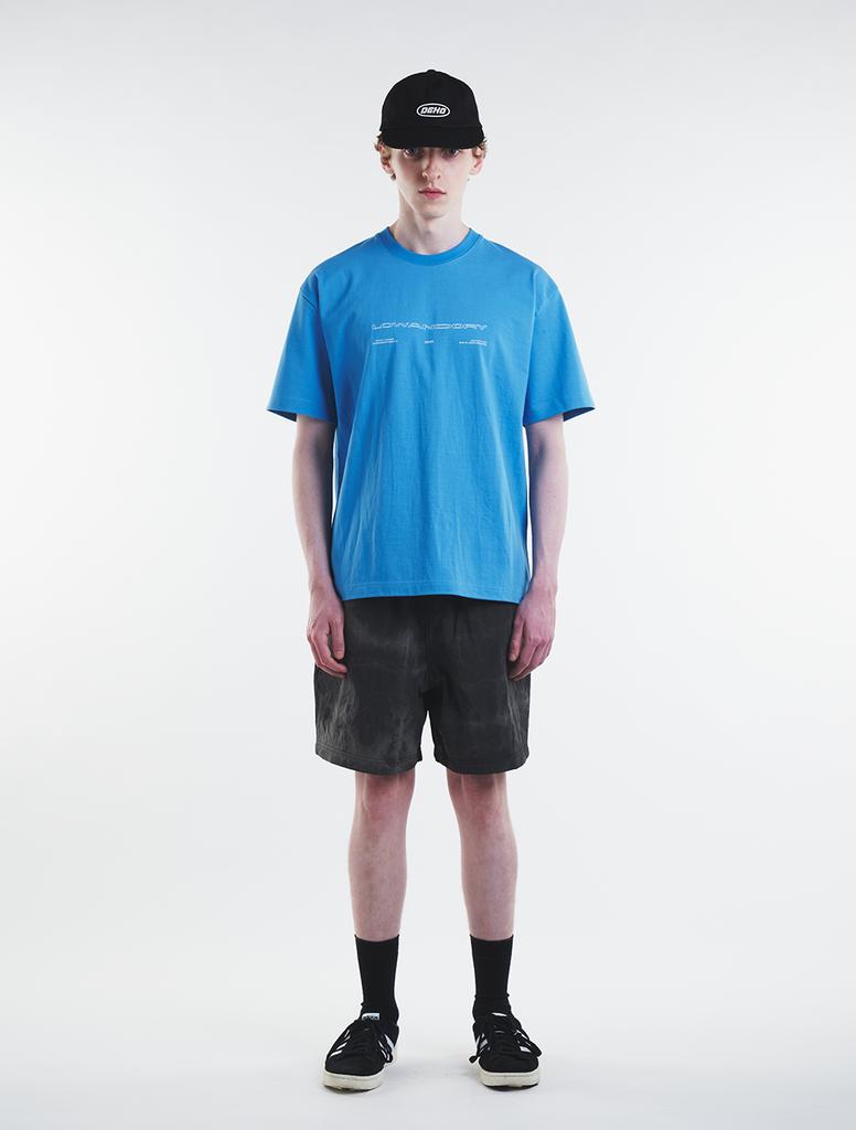 DEHO Text Logo Half Sleeve [Blue]