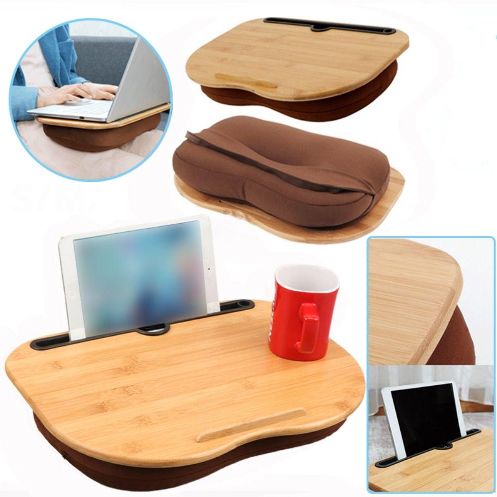 With Card Slot Laptop Table Adjustable Computer Table Multifunctional Lap Desk