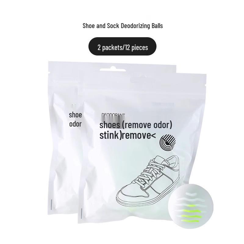 Shoe & Sock Deodorizing Ball - Freshener & Odor Remover