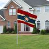 1pc, Exquisite Tennessee Flag, Made of Polyester for Outdoor Yard Decoration - Suitable for Homeowners and Gardening Enthusiasts