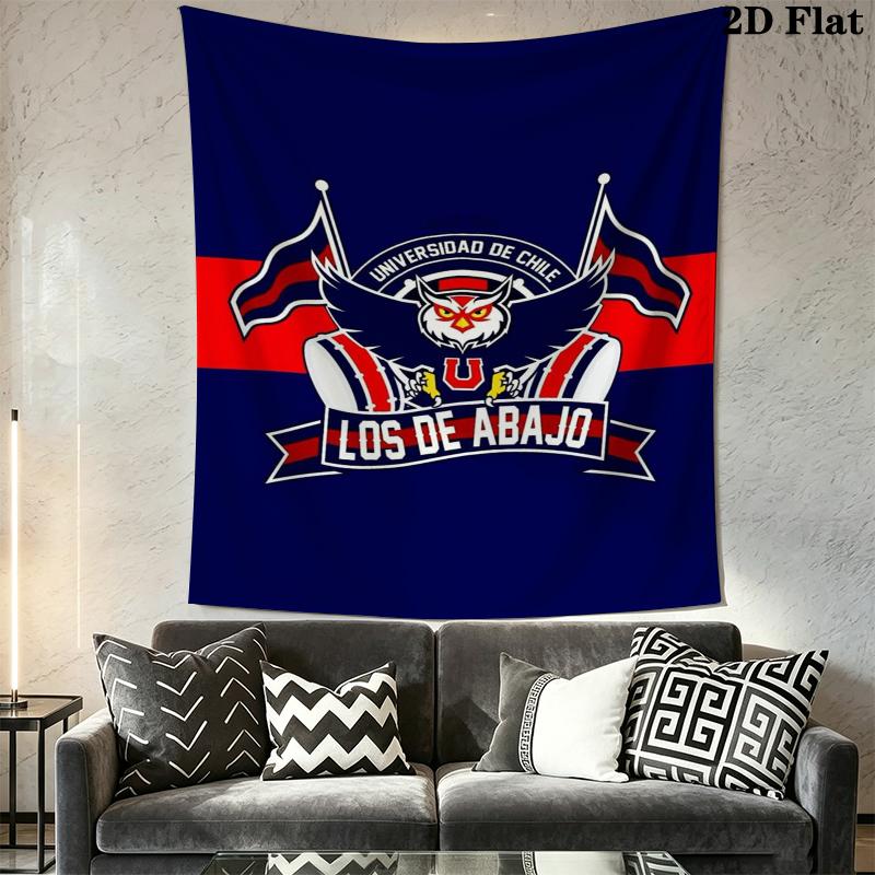 Universidad de Chile Wall Tapestry Aesthetic Wall Hanging Printed Fabric Blanket Decorative Tapestries for Bedroom Living Room Home Decor