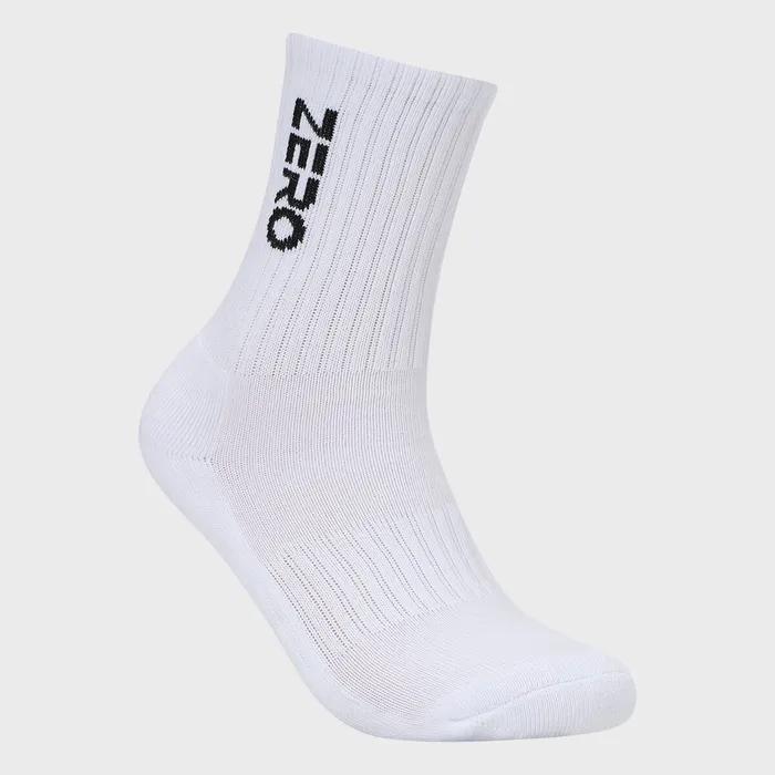 ZERO Crew Socks (2P) (0097052) CZFAF1SC902YG-WHITE