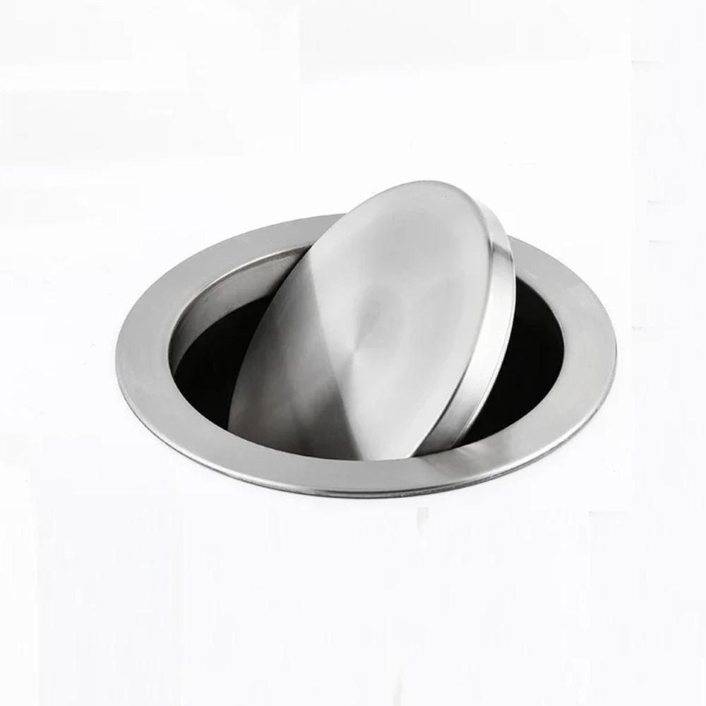 Cestino da incasso per piano cucina Coperchio per rifiuti Coperchio incassato per pattumiera Coperchio a sportello Pattumiera
