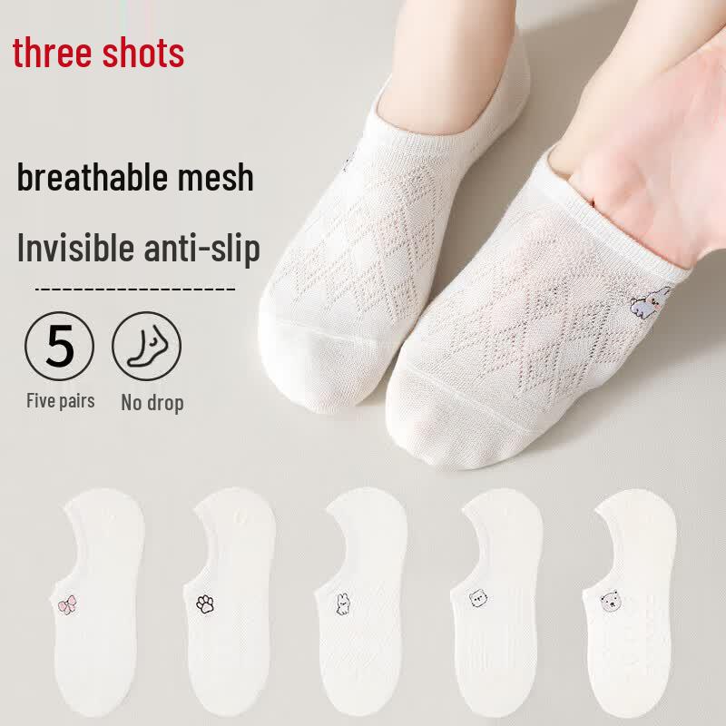 ThreeGun Women s Touch Series Anti-Odor Embroidered Ankle Socks 32