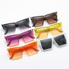 New Oversized Square Sunglasses Women's Fashion Jelly Color Sun Glasses Women Gradient Lens Eyewear UV400