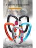 Kanle D-Shaped Screw-Lock Carabiner: Quickdraw Climbing Safety Buckle