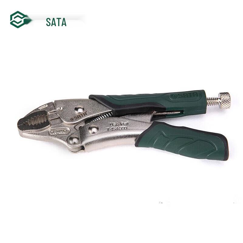 SATA 7-inch Round Jaw Quick Release Locking Pliers