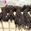 0.1-0.6cm 4-8 Inch 100% Human Hair Inter Loc Extensions Width Full Handmade Dreadlock Extensions for Men Women Kids Can Be Dye