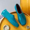 Low-top rain shoes water shoes rain boots rubber shoes women's kitchen non-slip work waterproof shallow mouth adult flat bottom short overshoes summer