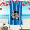 Martini Personalisierter Name Aufdruck Strandtuch Groß Weich Schnelltrocknend Handtuch Für Strand Camping Schwimmen