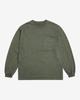 Solti Pigment Long Sleeve Poket T-Shirts (Deep Khaki)