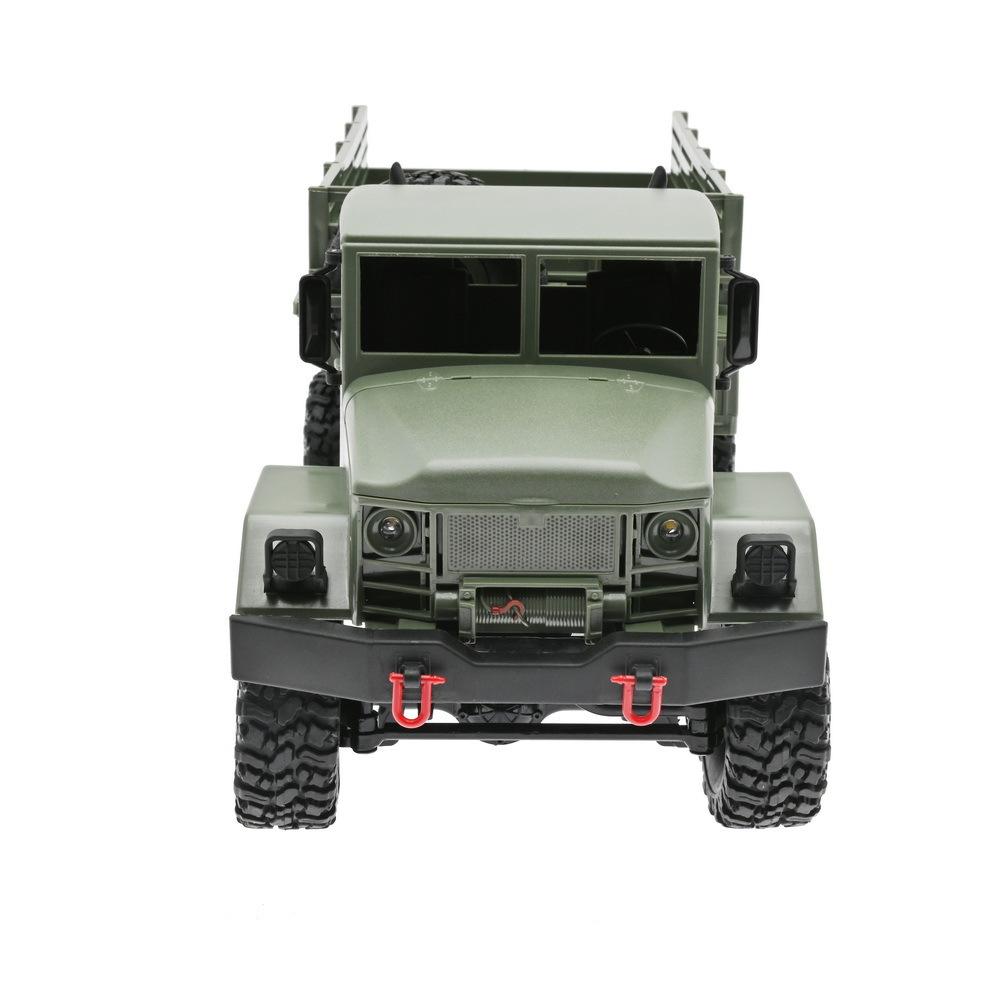 Wpl B16 Six Wheel Drive Climbing Military Truck 2.4G Full Scale Military Card Rc Climbing Remote Control Car Toy Gift