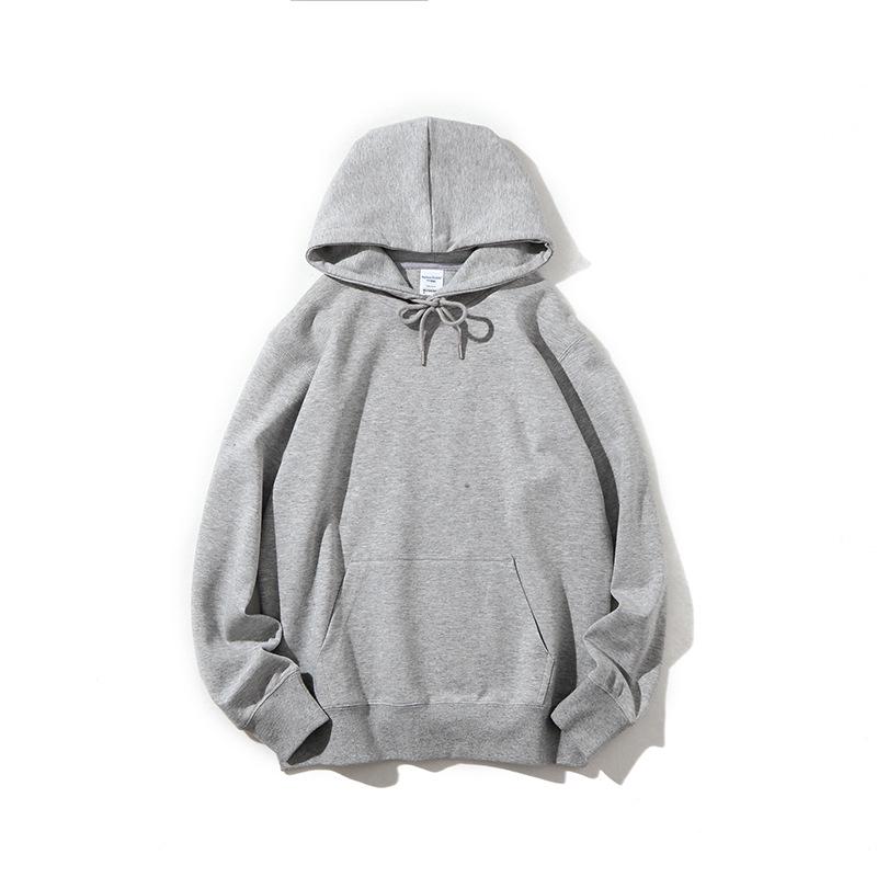 Men's 280g Solid Color Hoodie with Hood - Trendy Autumn/Winter Youth Fashion
