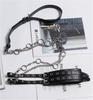 Hip Hop Detachable Metal Chain Leather Shoulder Strap Wide Belt Women Techwear Style Rivet Goth Punk Leather Belt Corset