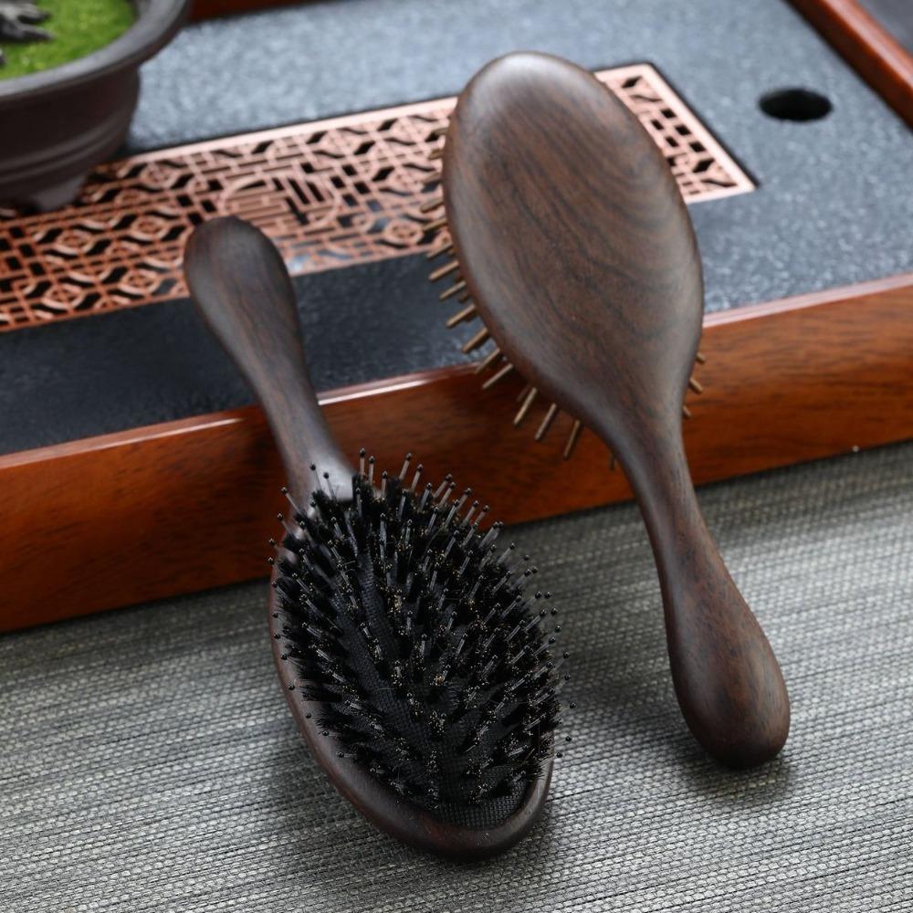 Sandalwood Air Bag Hair Comb Hair Beauty Scalp Massaging Hairbrush Air Cushion Comb  Makeup Tool