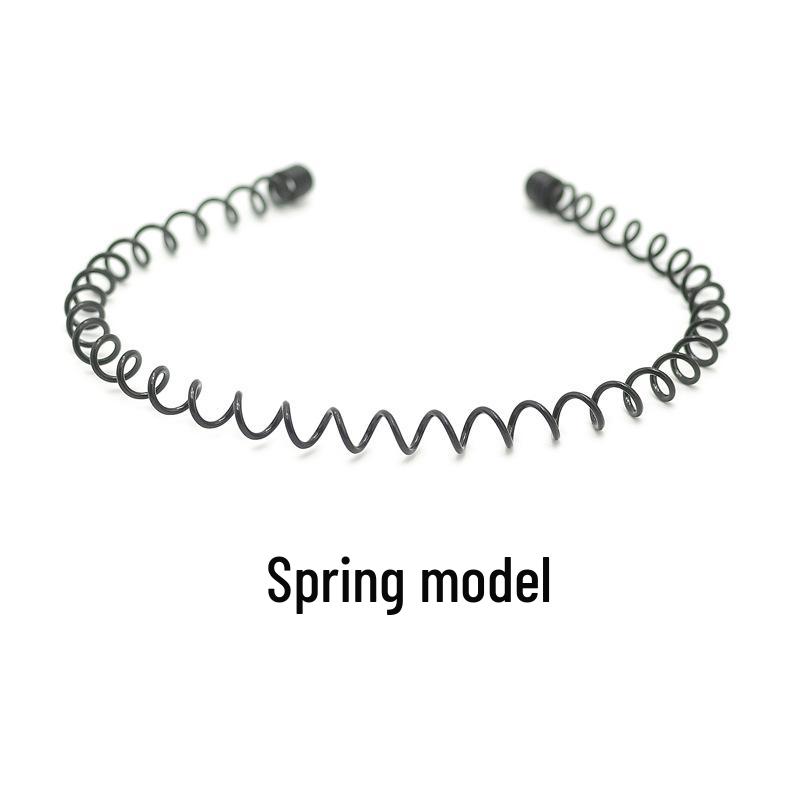 Men's Korean Sporty Invisible Wave Hairband Hairpin