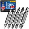 Stripped Screw Removal Bit Set Driver 5 Pieces. Extractor Pieces Bit. Damaged Repair Tool.