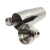 5 Pcs/set Stainless Steel Cocktail Shaker Set Shaker Mixing Spoon Ice Forceps Filter Measuring Cup Reusable Professional Bartending Tool